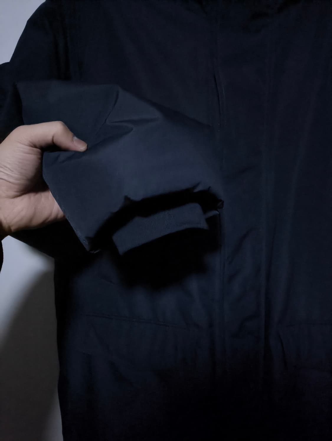 2XL 무탠다드 미니멀 패딩 파카 건메탈색상 상품이미지2