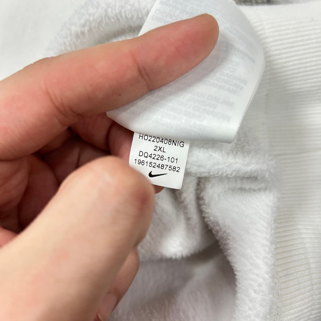 나이키 에어 윈터라이즈드 풀오버 후드(2XL) 상품이미지4