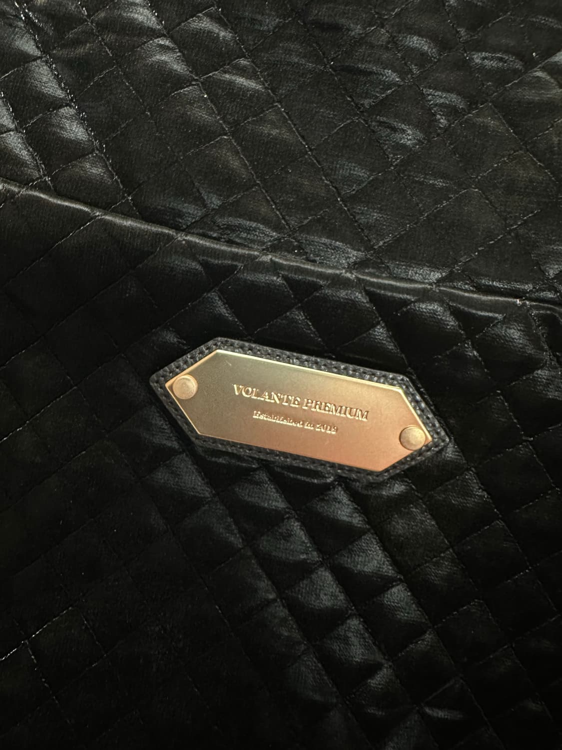 VOLANTE 블랙 퀼팅 여성 점퍼 M 상품이미지6