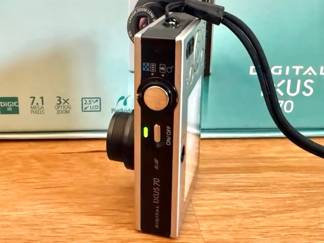 CANON IXUS 70 캐논 익서스 70 빈티지 디지털카메라 디카 상품이미지8