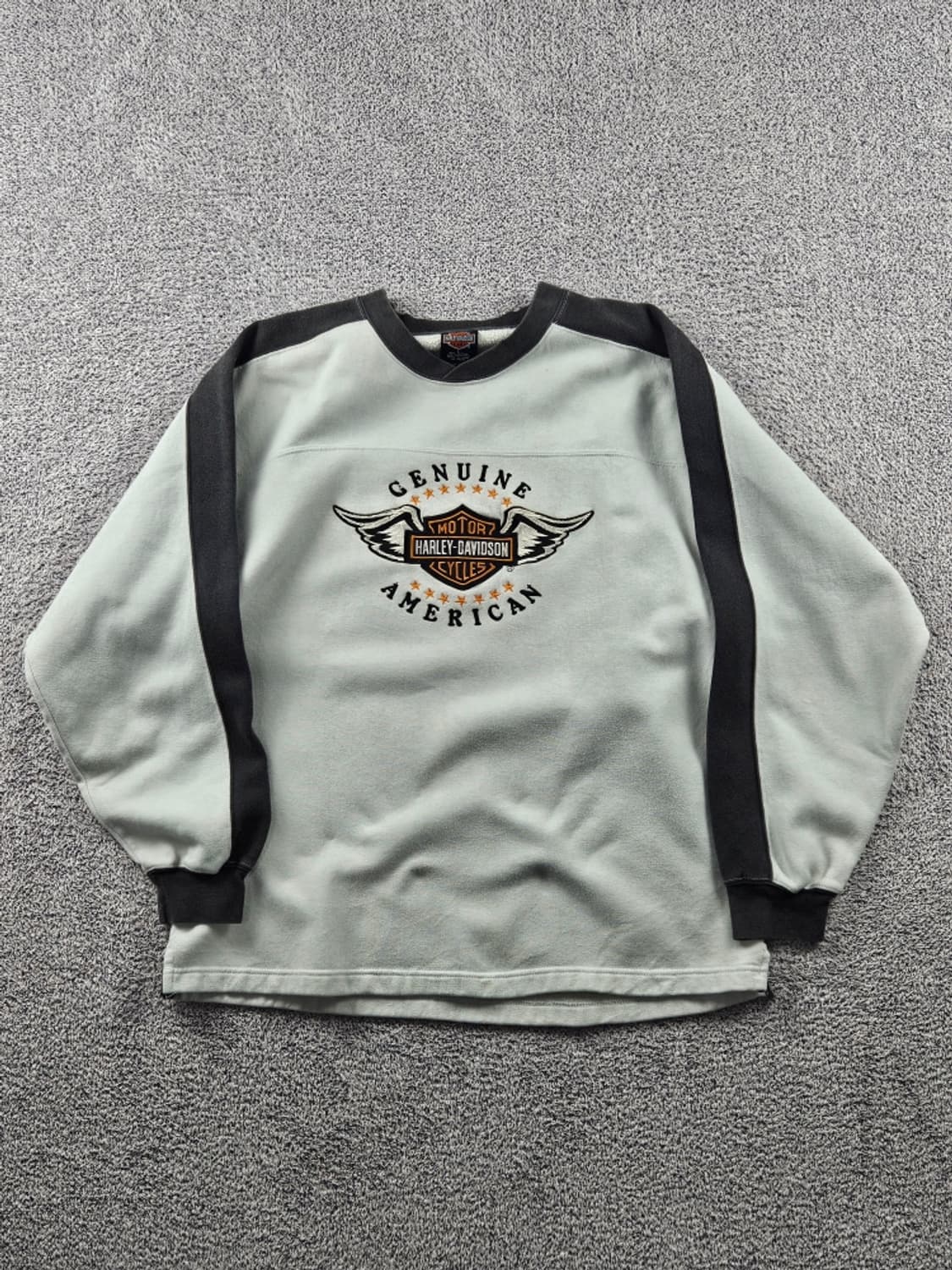 할리데이비슨 제뉴인 아메리칸 맨투맨 스웻셔츠 ( L ) / 11404 상품이미지2