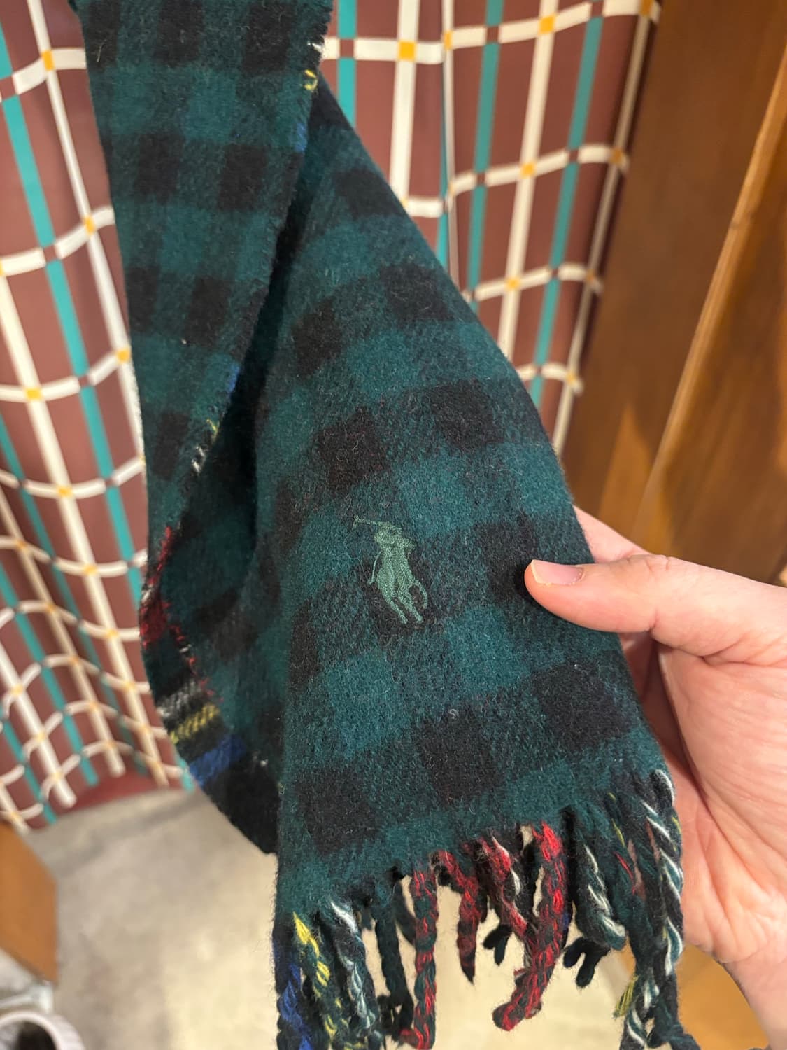 폴로 리버시블 머플러 상품이미지6