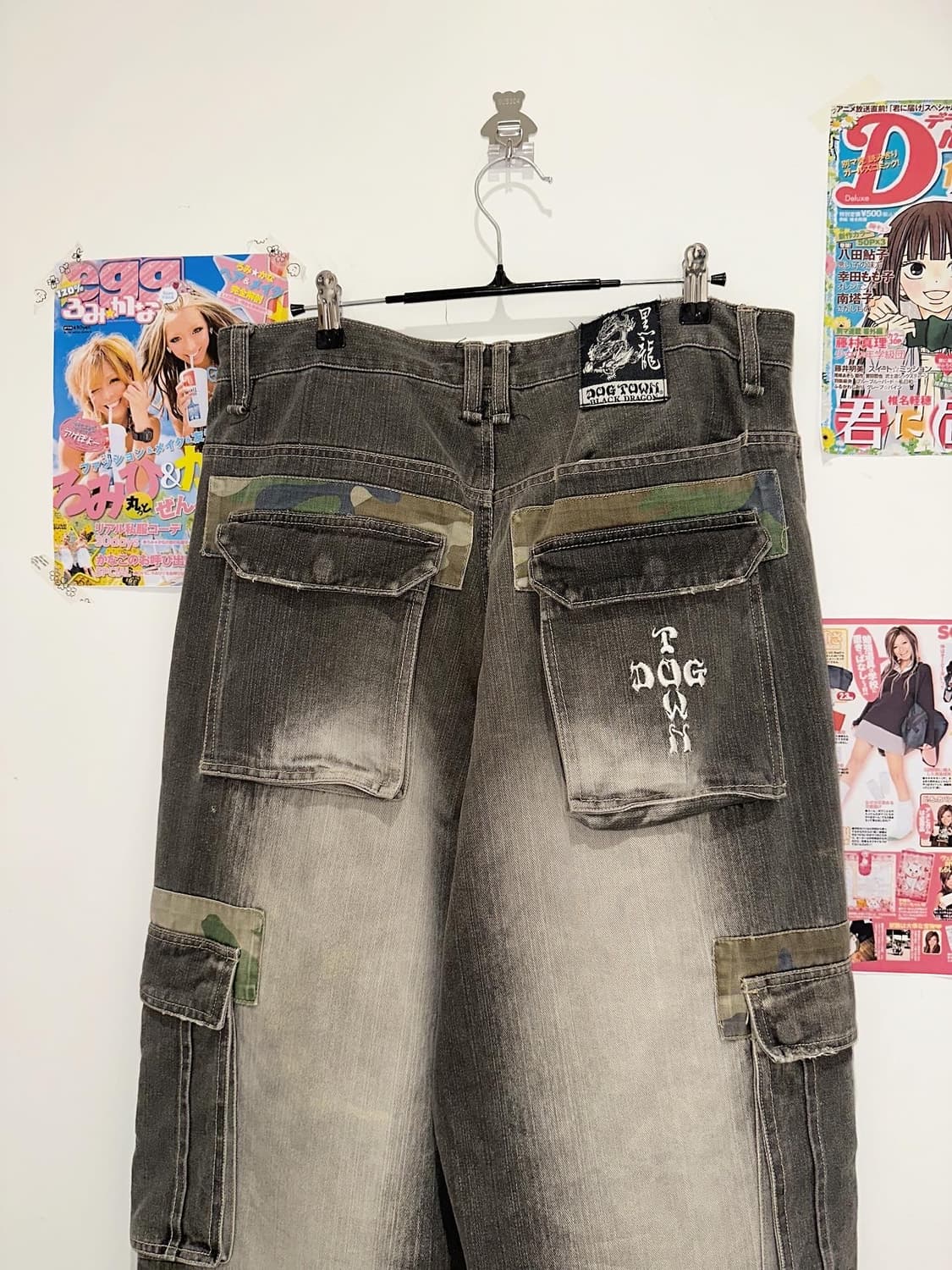 Dog town Grey denim washing cargo pants 상품이미지6