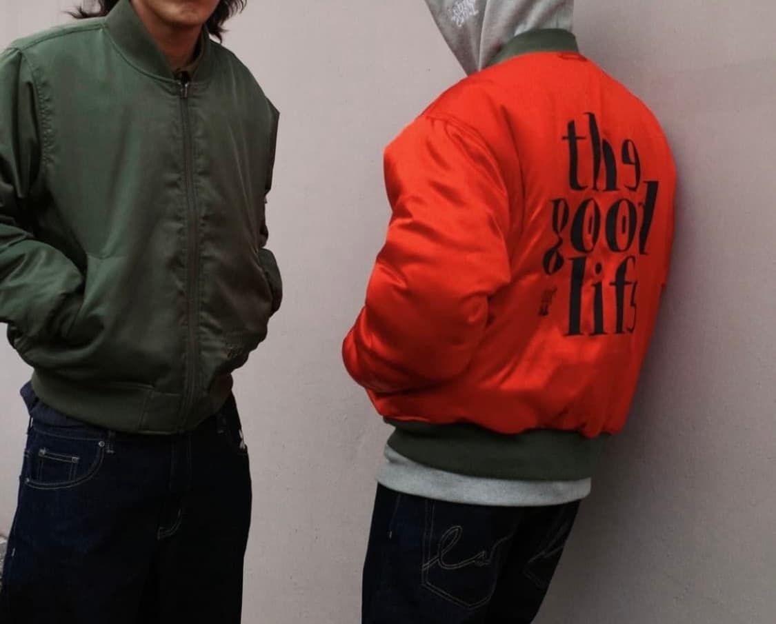 라브로스(LABROS) MA-1 Jacket Olive Color 상품이미지4
