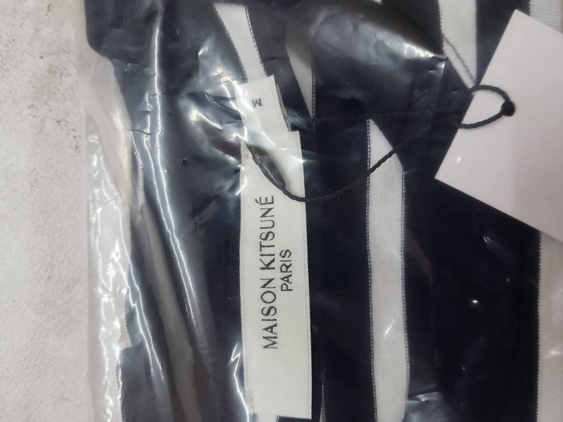 새상품) 메종키츠네 스트라이프 롱슬리브(긴팔) 공용제품 상품이미지5