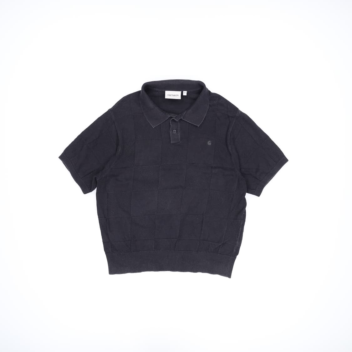 XS 칼하트 체커 폴로 반팔 카라티 0227M 상품이미지1