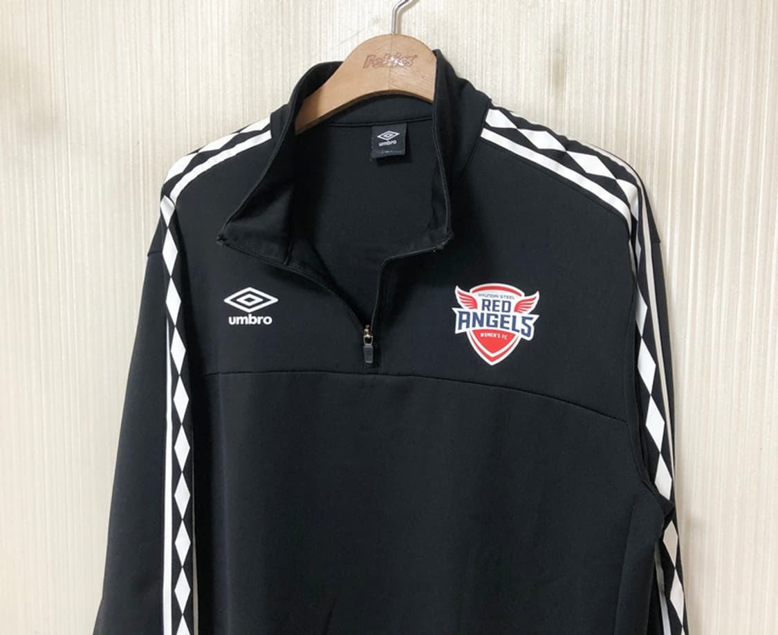 WK리그 엄브로 인천 현대제철 레드엔젤스 선수실착 트레이닝탑 XL 상품이미지6