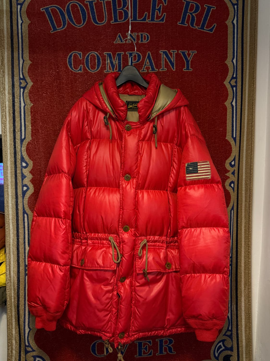 폴로 랄프로렌 유콘패딩 레드 XXL  상품이미지1