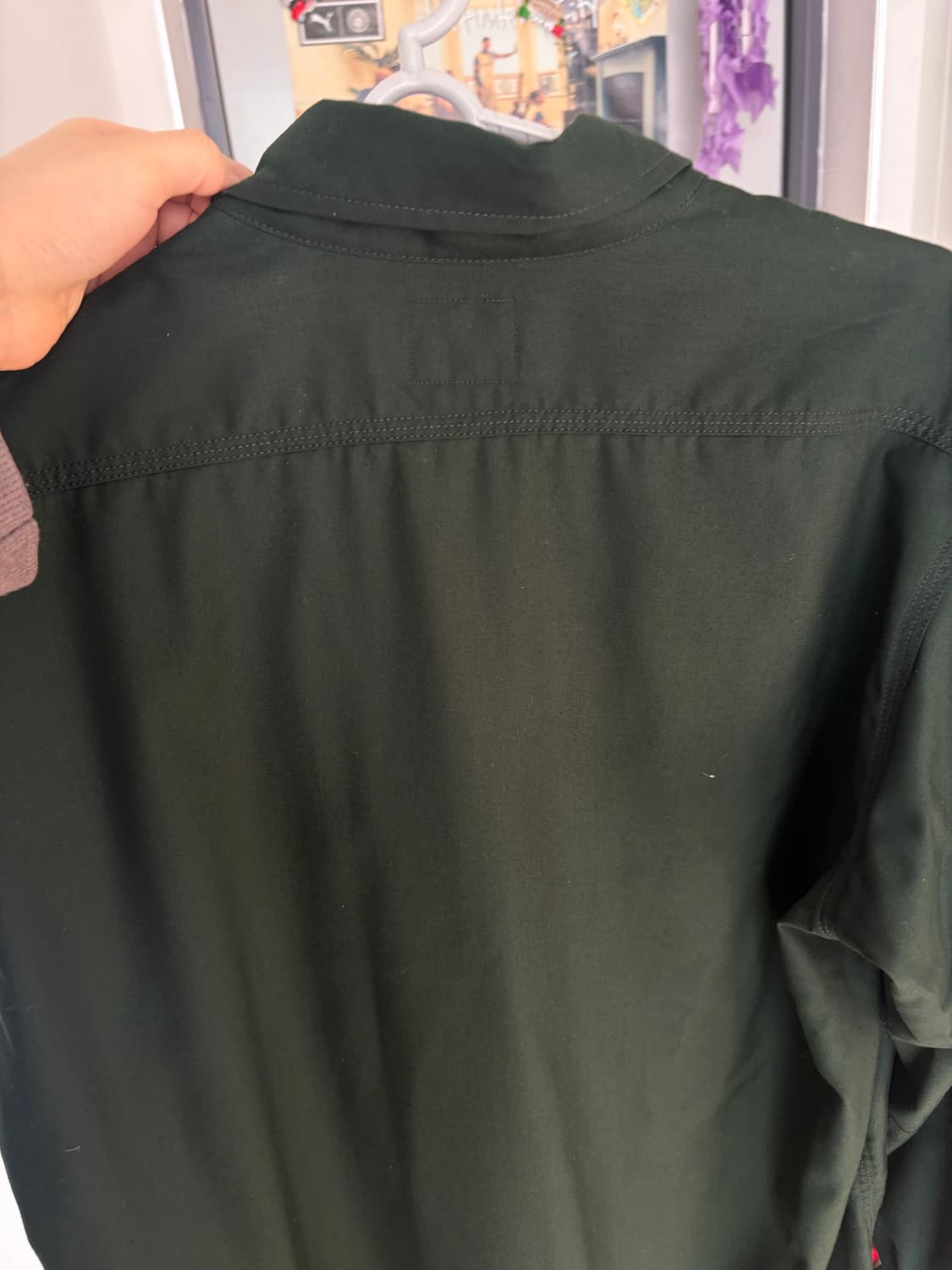 니들스 셔츠 다크그린 M 상품이미지5