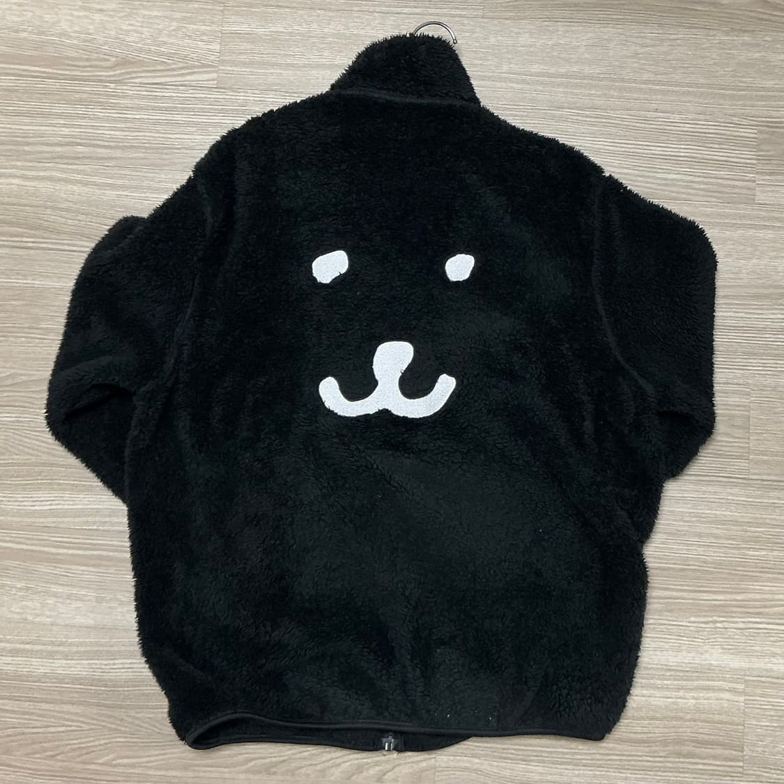 스파오 농담곰 후리스 블랙 L 상품이미지1