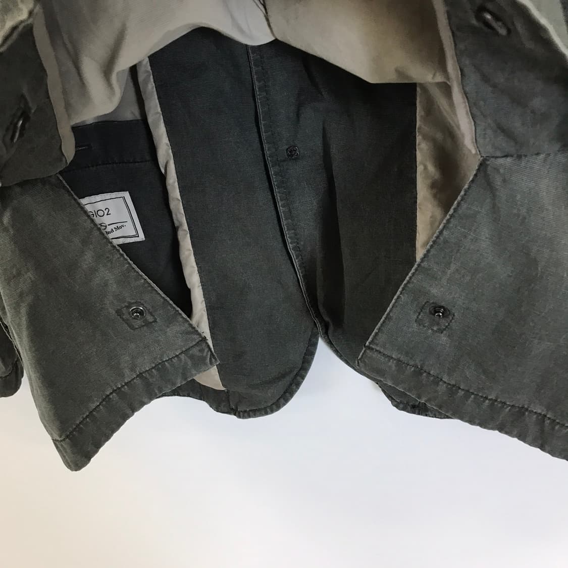 GGIO2 지오투 나일론코튼 가먼트다잉 자켓 [110] 상품이미지5