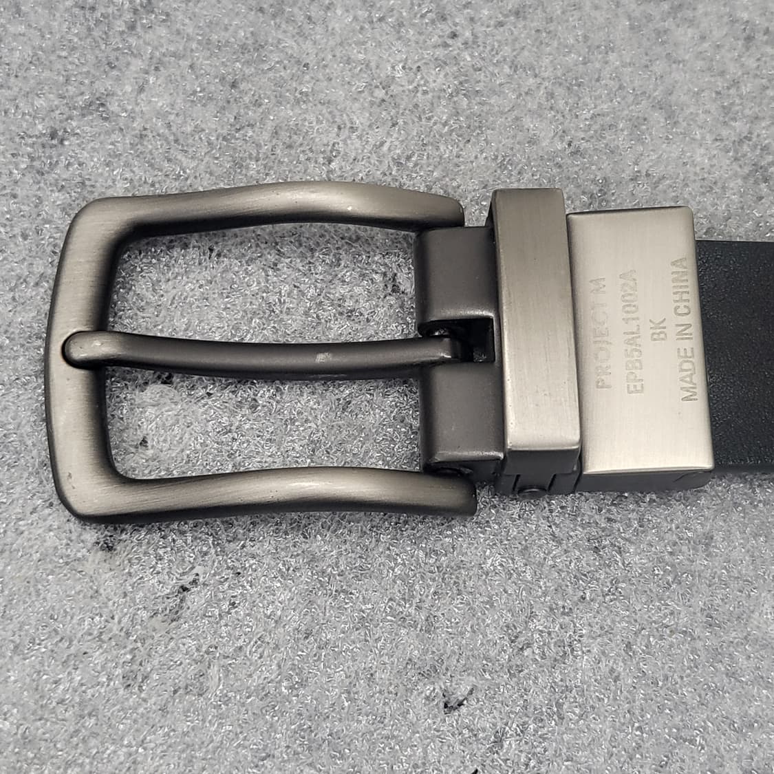 PROJECT M 남성 양면 가죽벨트 106cm 상품이미지3