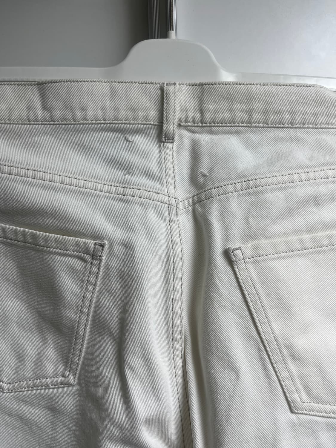 마르지엘라 콘트라스트 세미 부츠컷 와이드 팬츠 상품이미지3