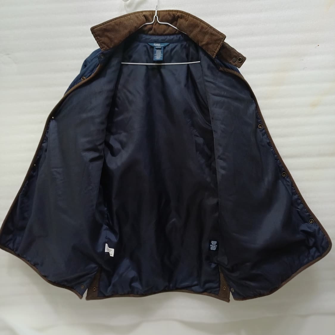 폴로 퀼팅 누빔 패딩 자켓 남성 M 살짝롱기장 사랑봉봉 상품이미지3