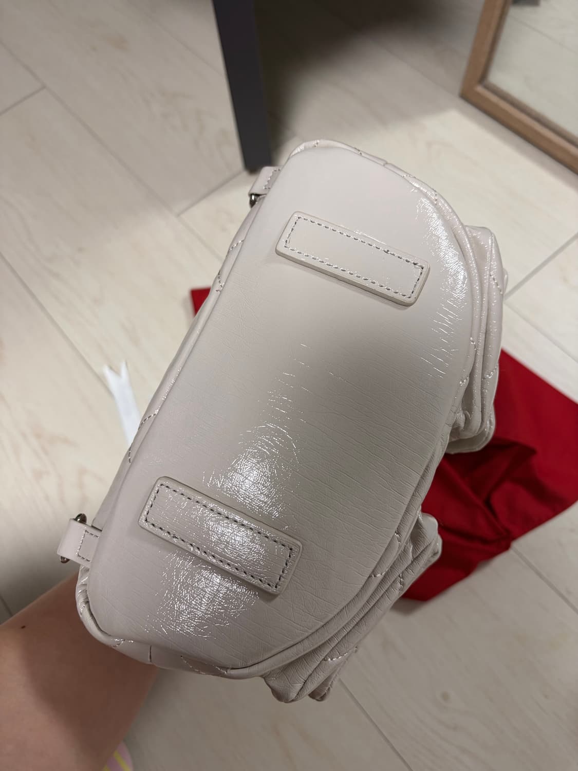 파퓸드로브 삭까멜 백팩 에쉬베이지 상품이미지6