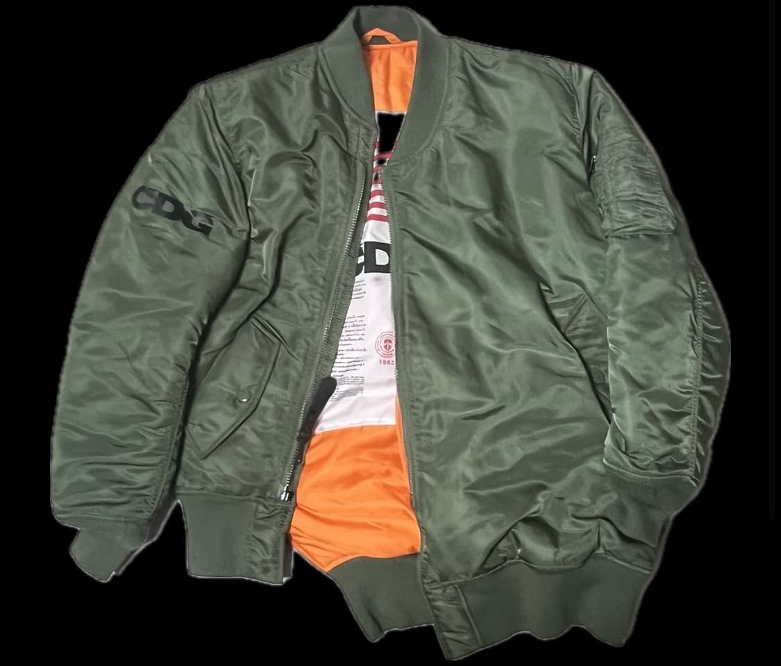 CDG x 알파 인더스트리 바이어스 MA-1 자켓 올리브 상품이미지2