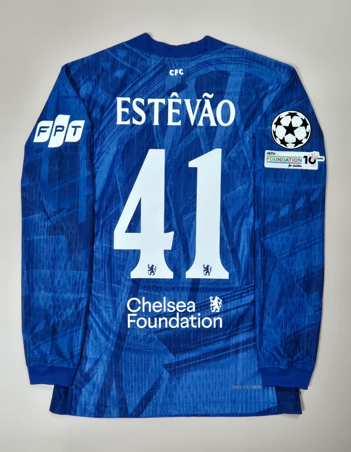 25-26 첼시 홈 이스테방 긴팔 유니폼 M사이즈 상품이미지1