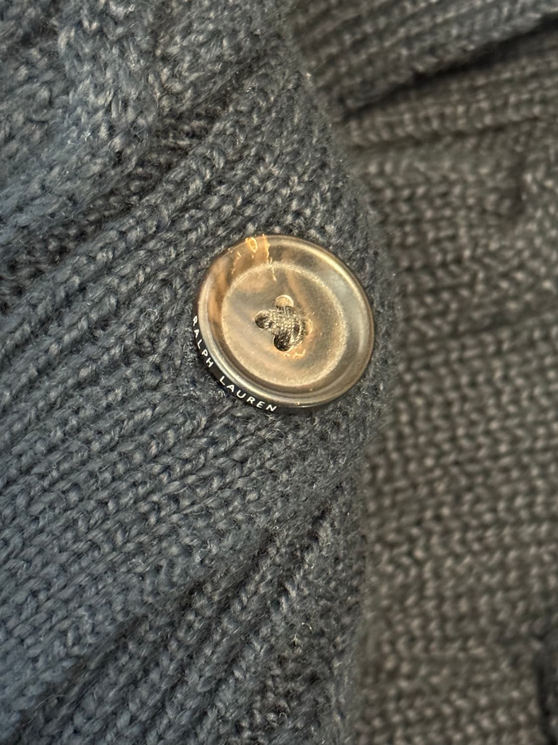 [남성 M] 폴로 랄프로렌 케이블 가디건 네이비 상품이미지5