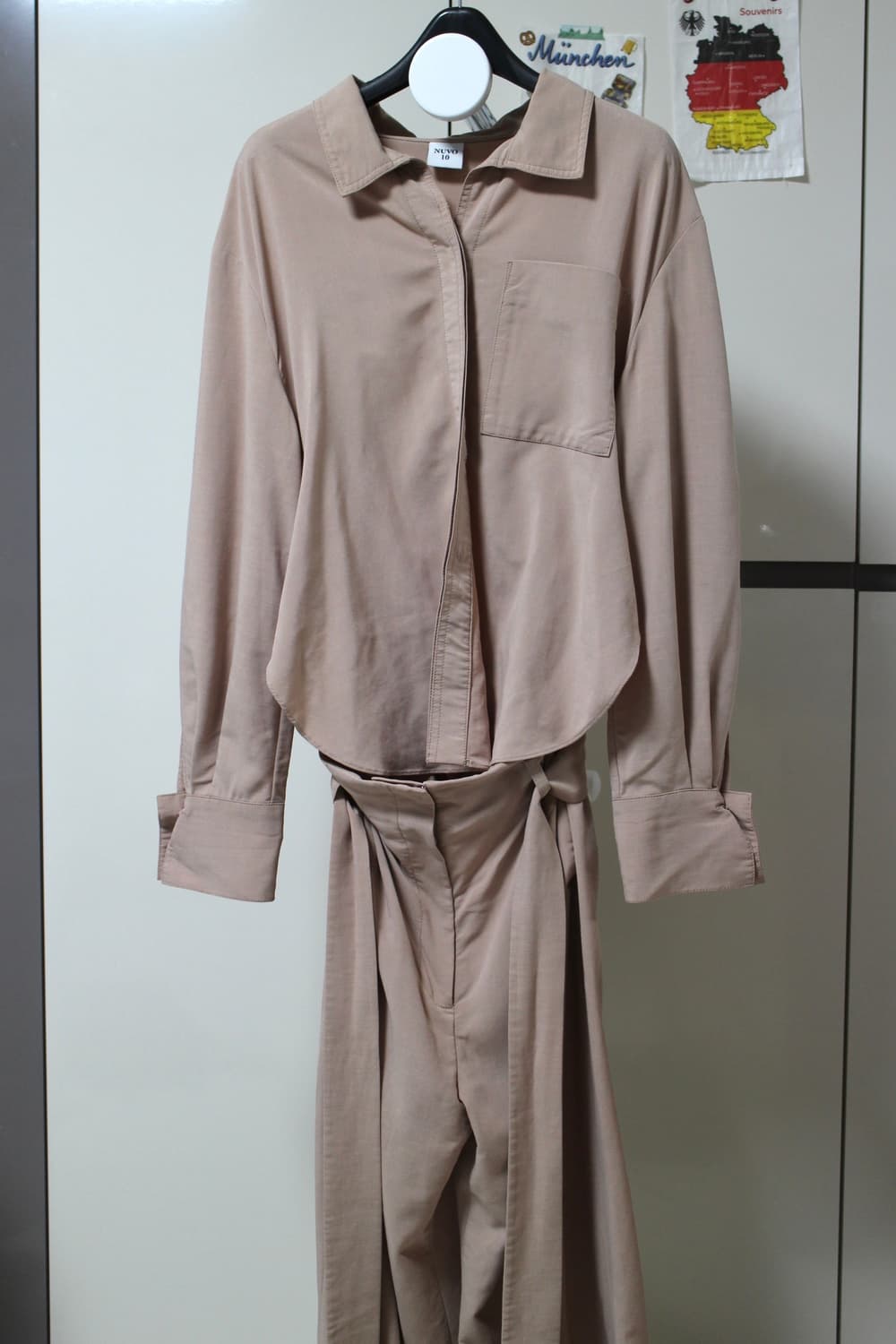 [빠른배송] NUVO 누보텐 셔츠 점프수트 상품이미지2