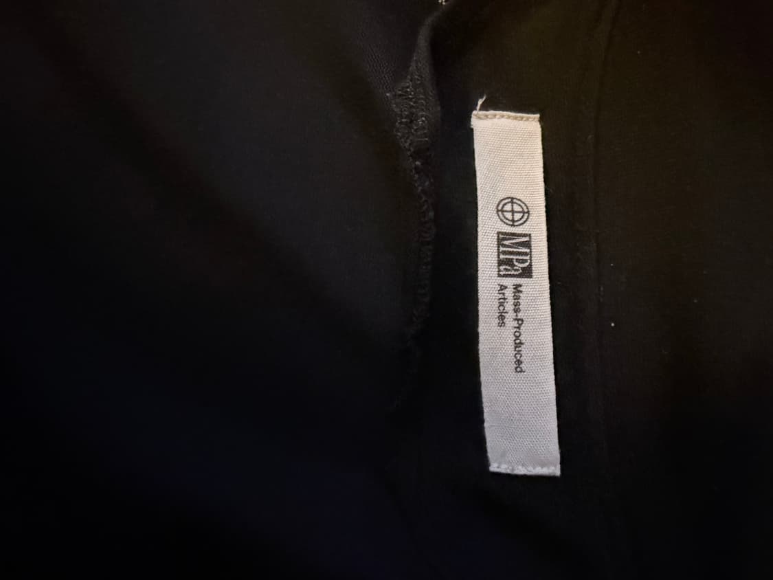 MPa CONTRAST ZIPPED JACKET (BLACK) 상품이미지5