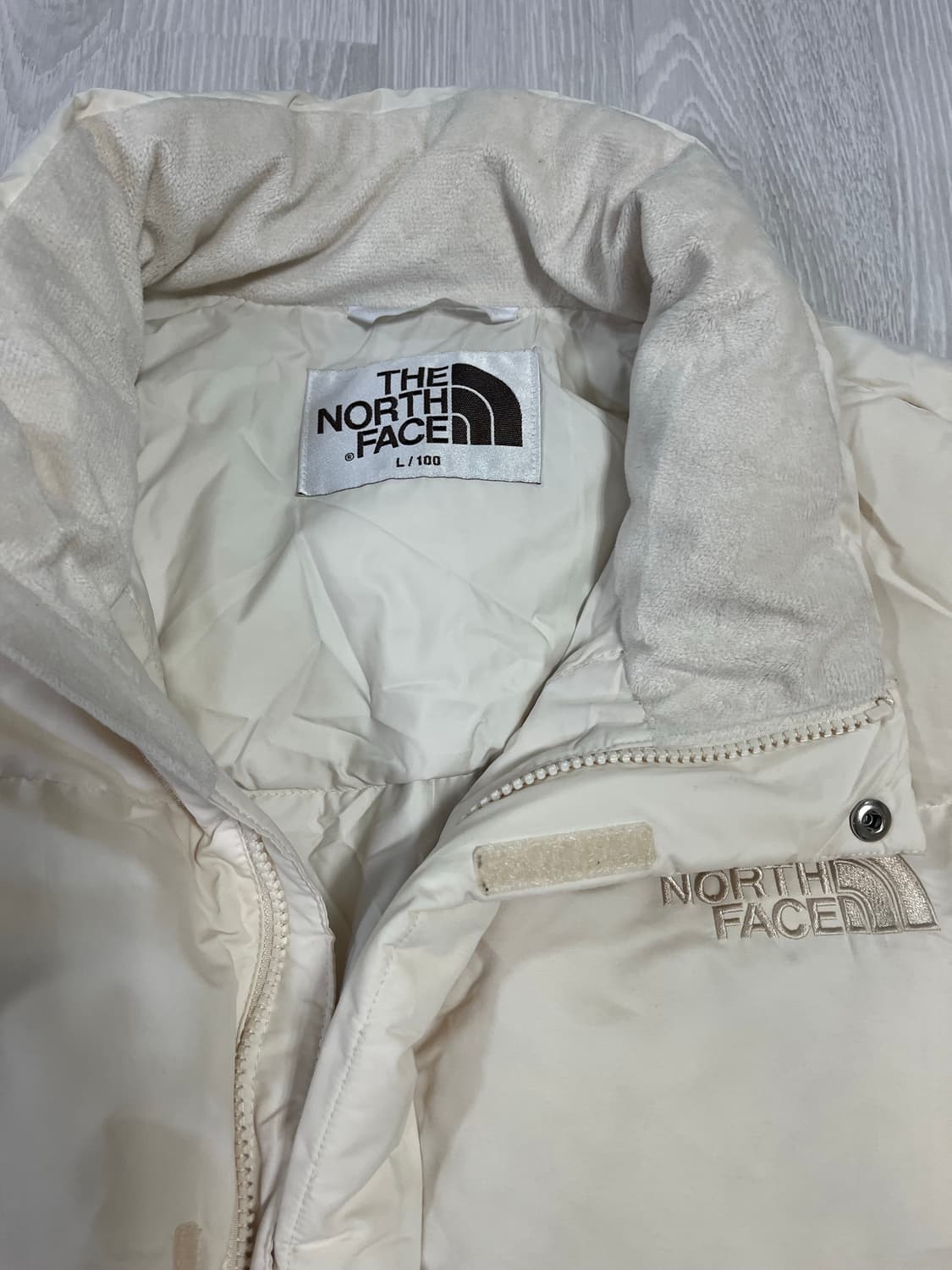 노스페이스 티볼에어 크림패딩 100 상품이미지2