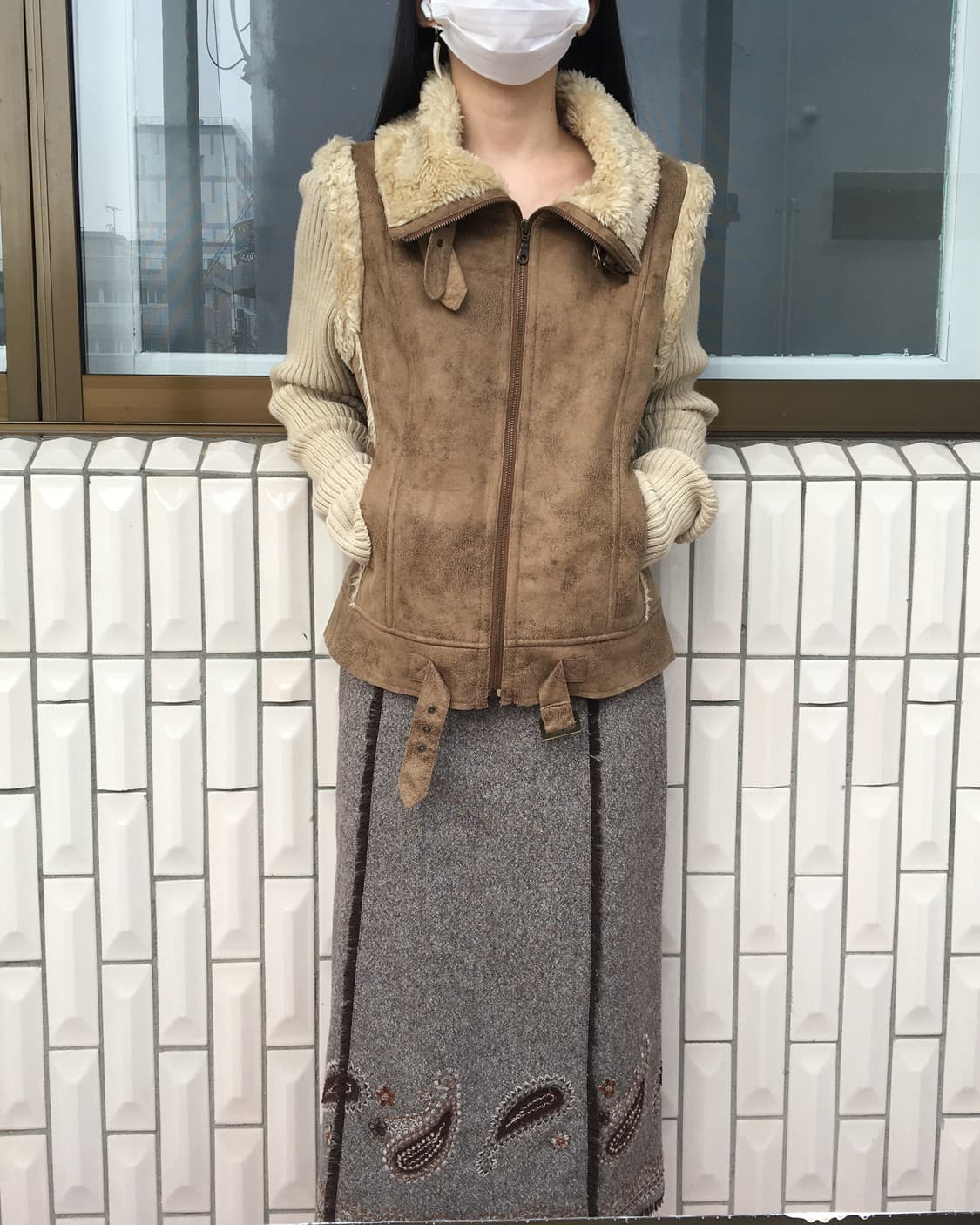 Paisley point skirt 상품이미지5