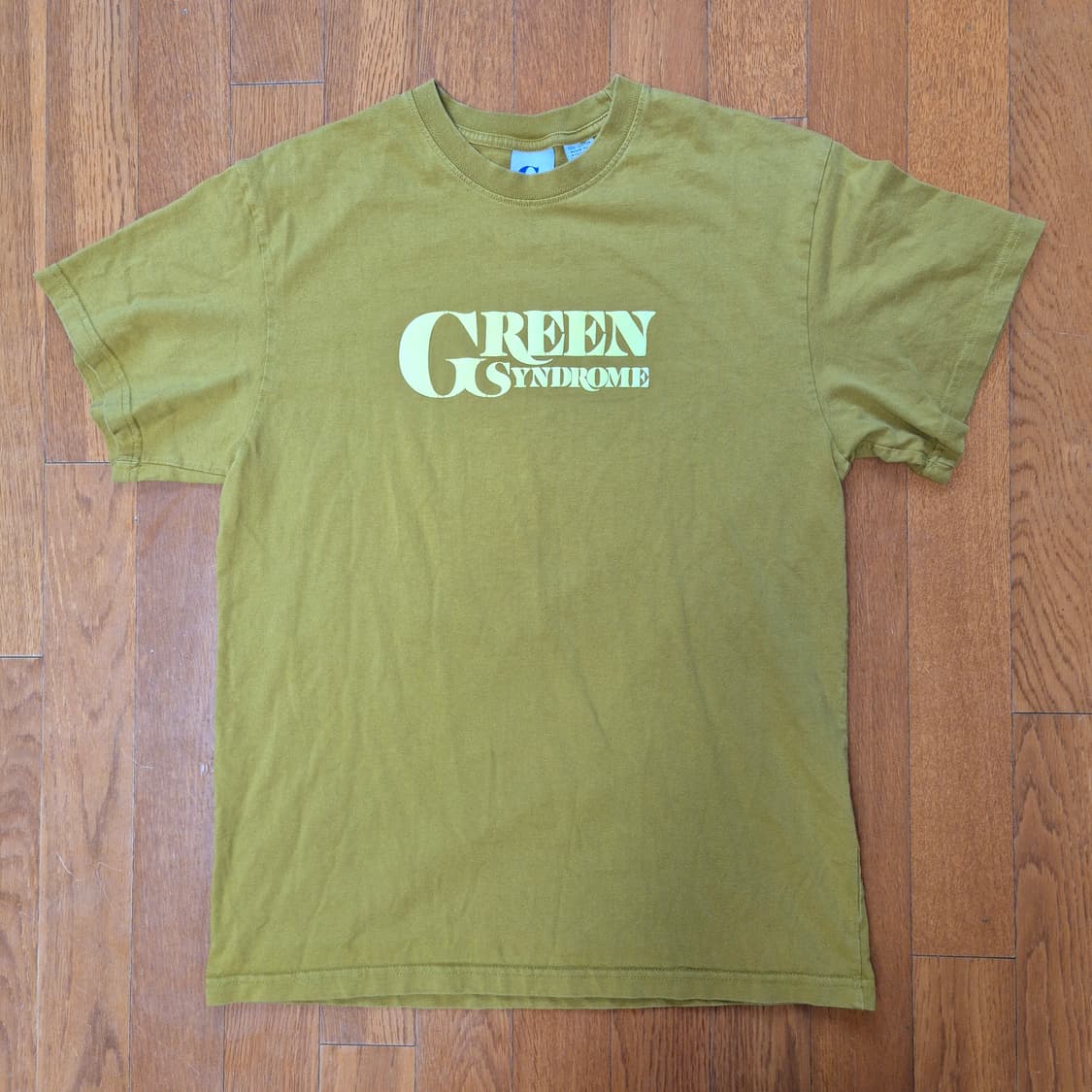 [L] 그린 신드롬 GREEN SYNDROME 반팔 티셔츠 상품이미지1