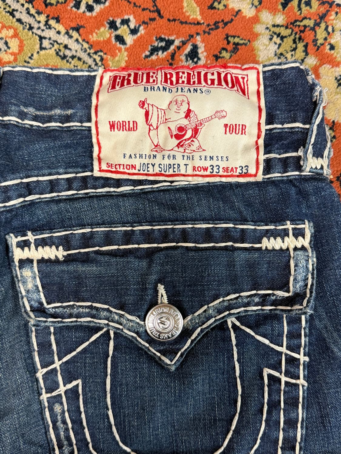 트루릴리전 조이 슈퍼티 부츠컷 데님팬츠 33 상품이미지3