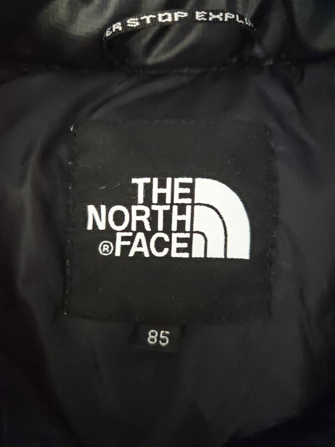 노스페이스 블랙 구스다운 패딩 조끼 상품이미지6