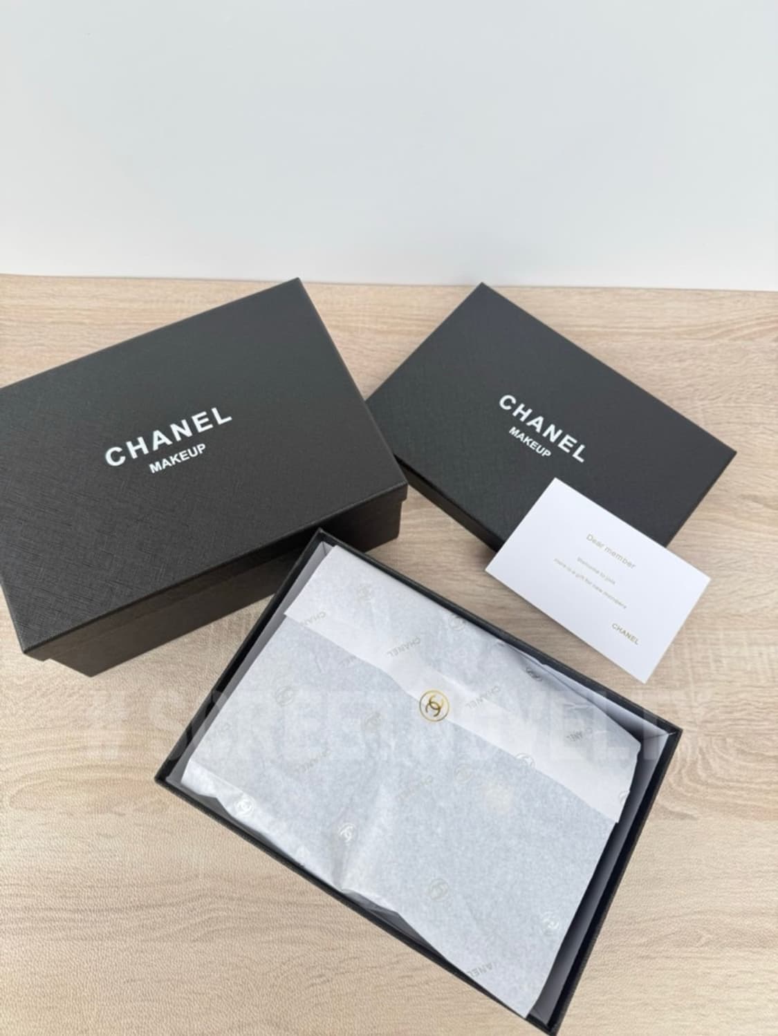 샤넬뷰티 트위드 미니백팩 블루 기프트 백 상품이미지10