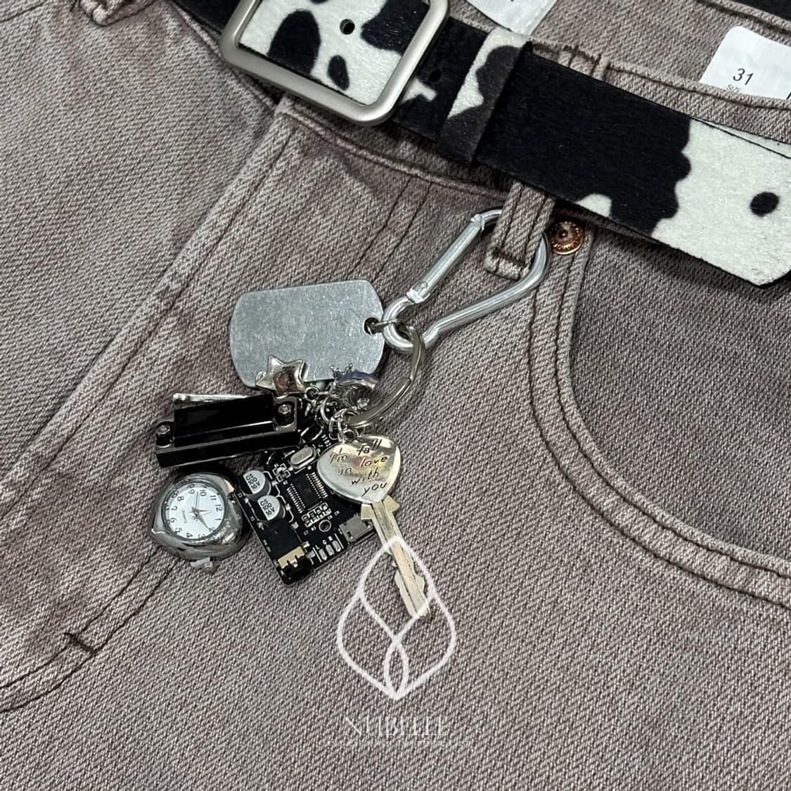 🌗 Mainboard keyring / 메인보드 시계 키링 상품이미지2