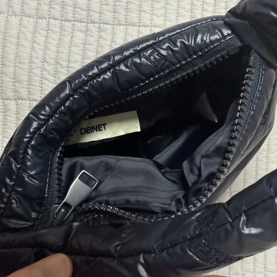 다이닛 패딩백 네이비 상품이미지2