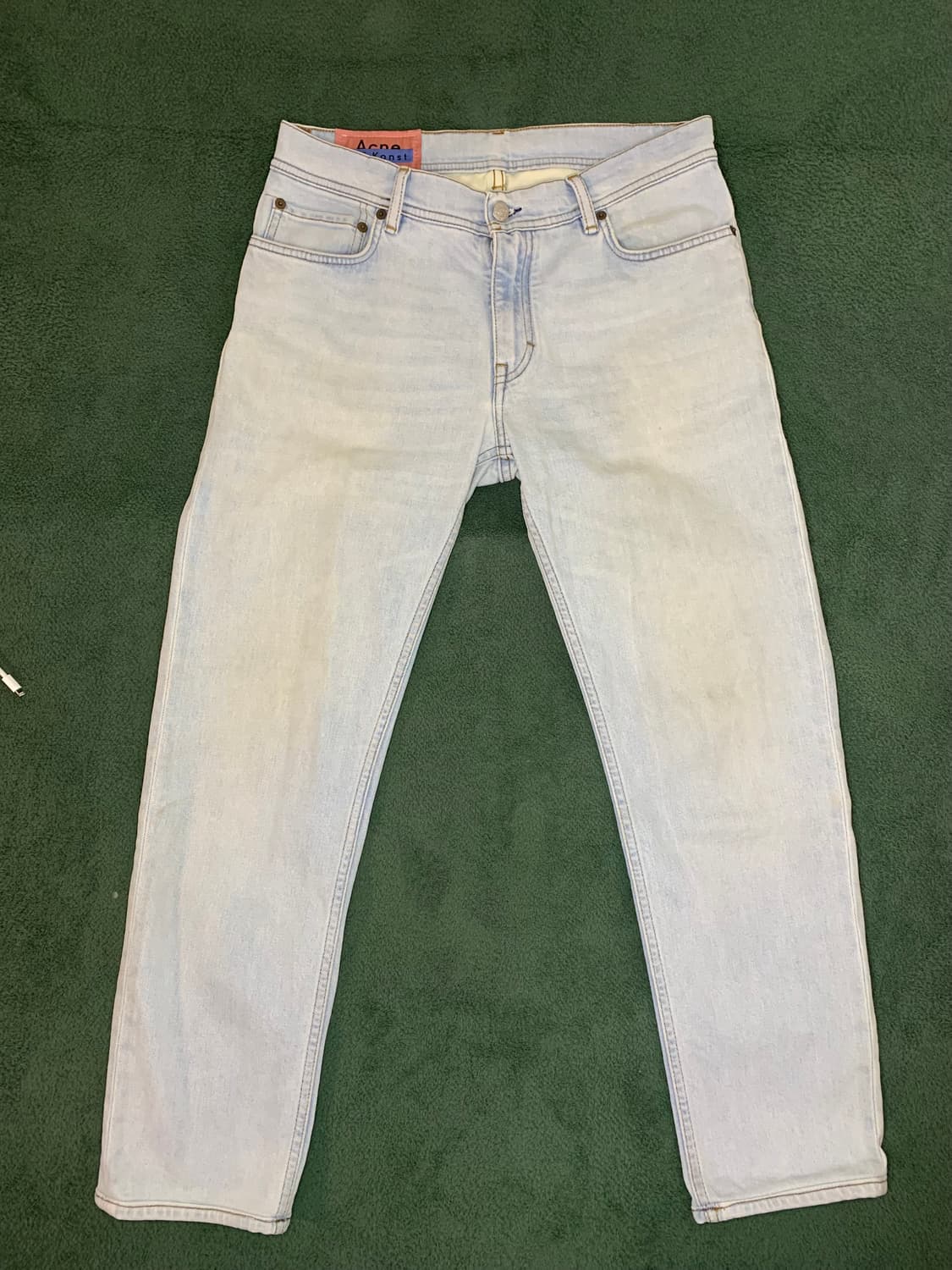 아크네 스튜디오 연청 데님 팬츠 상품이미지1