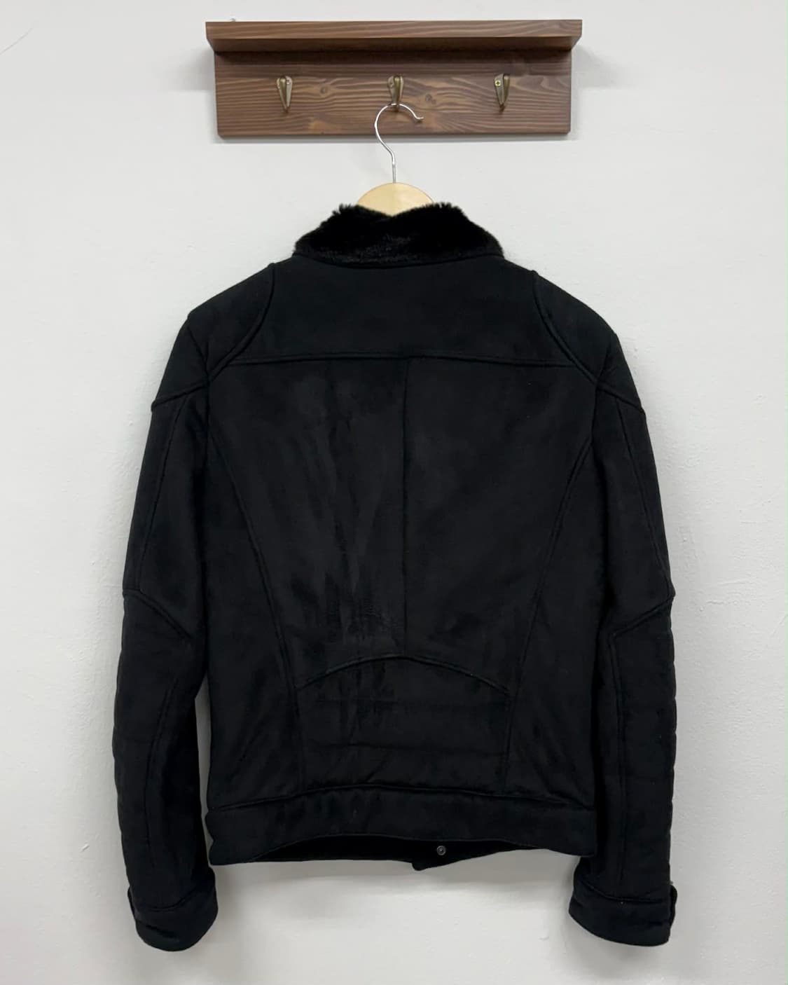 [S] 아르마니 익스체인지 투웨이 포우 퍼 바이커 자켓 상품이미지2