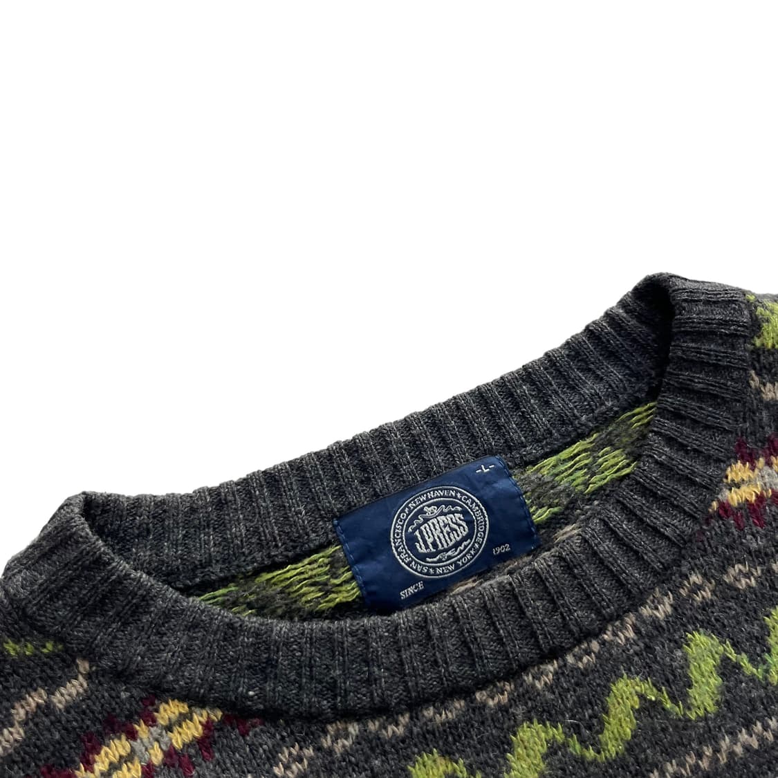 [103] 제이프레스 울 니트 스웨터 상품이미지3