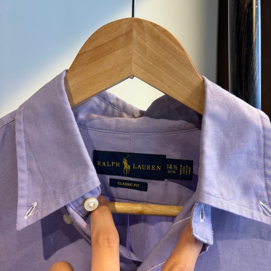 15203 - 폴로 랄프로렌 퍼플 셔츠 상품이미지5