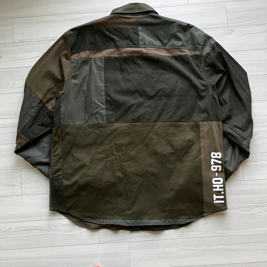 Military Oversize Patchwork Jacket 상품이미지2