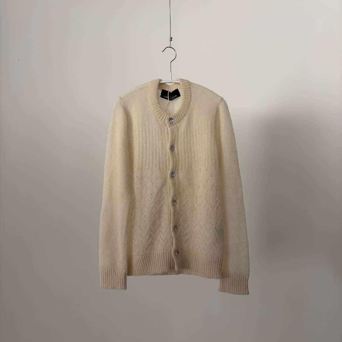 Punching Soft Crochet Cardigan 상품이미지1