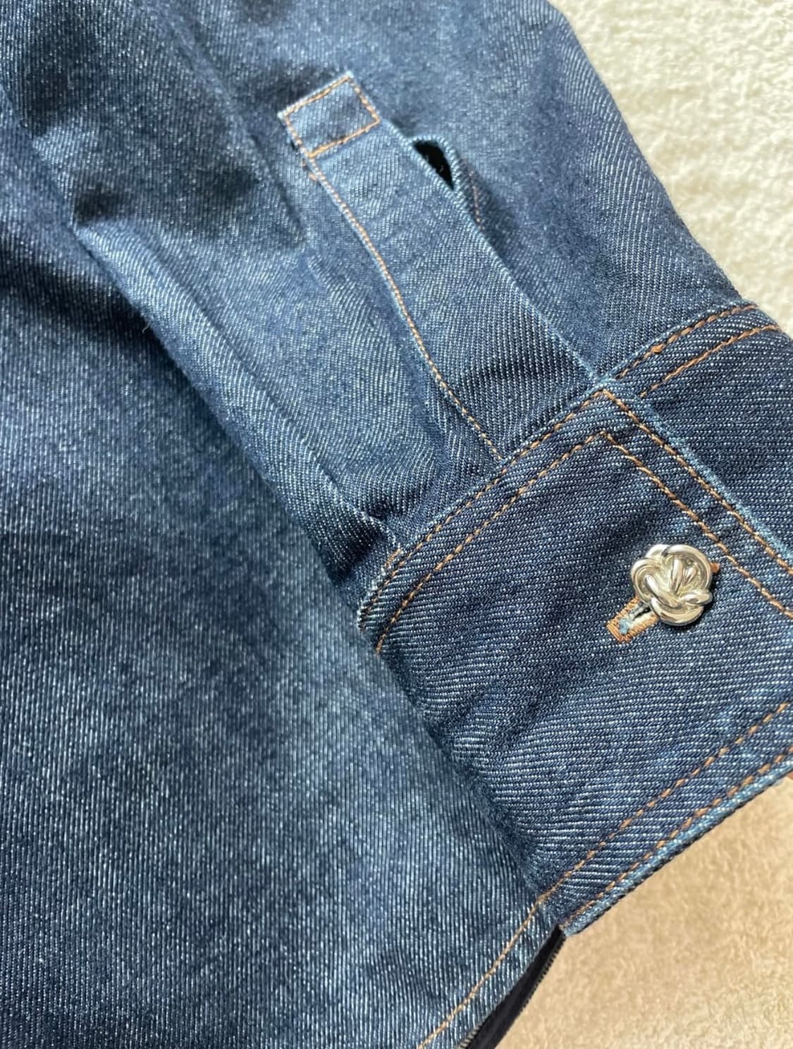 나마체코 데님셔츠 L 상품이미지3