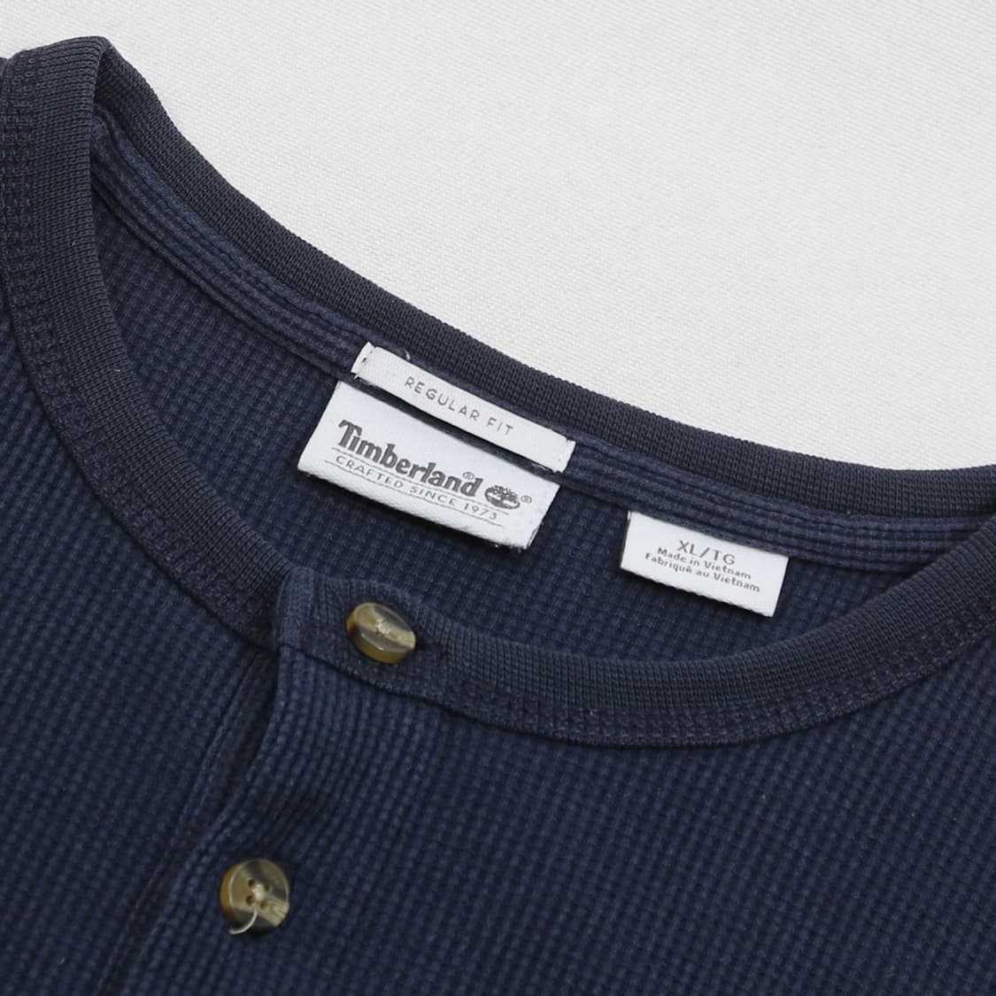 (착용컷) Timberland 와플 헨리넥 티셔츠 (남성용 105) 상품이미지5