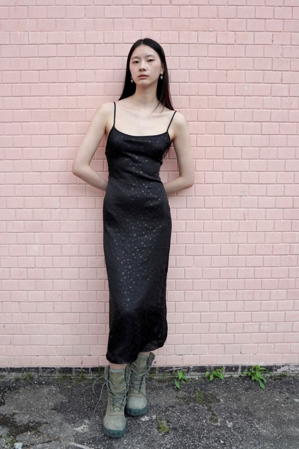 누아누 Astra Dress 드레스 원피스 블랙 상품이미지1