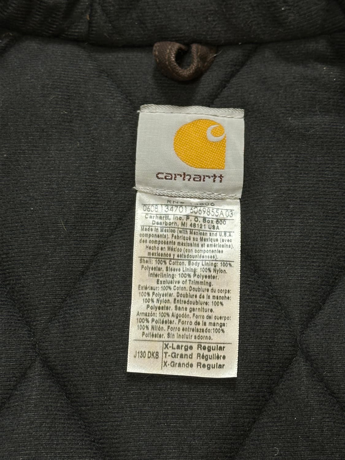 OG 칼하트 J130 액티브 자켓 칼하트 DKB 후드 자켓 상품이미지8