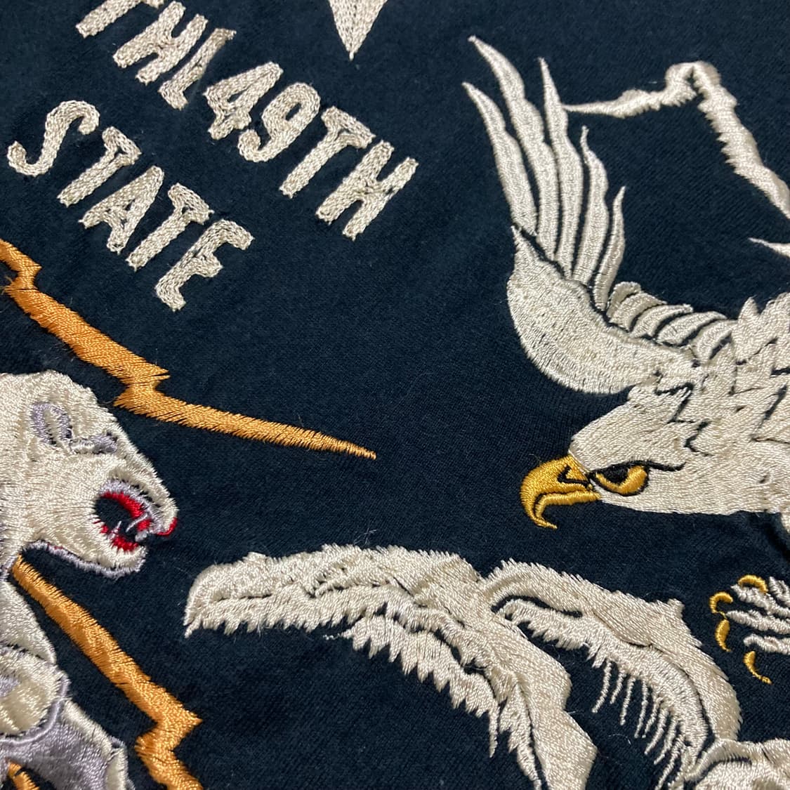 [M] 토요엔터프라이즈 마이클 등판 자수 반팔티 상품이미지3