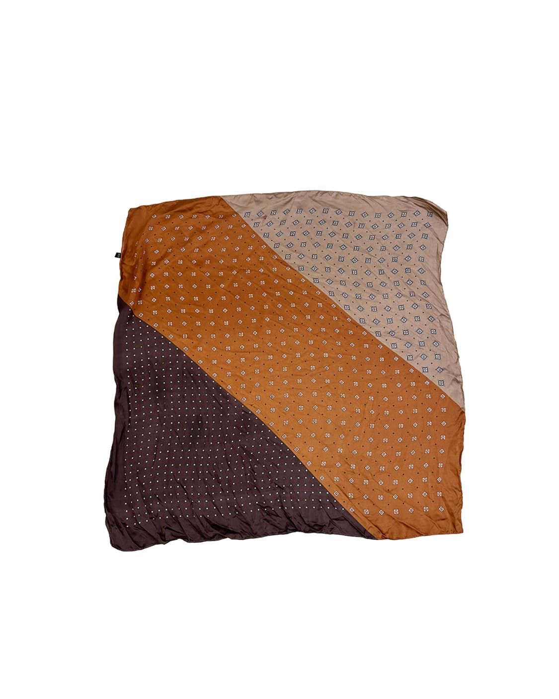 diagonal three-pattern square scarf 상품이미지3