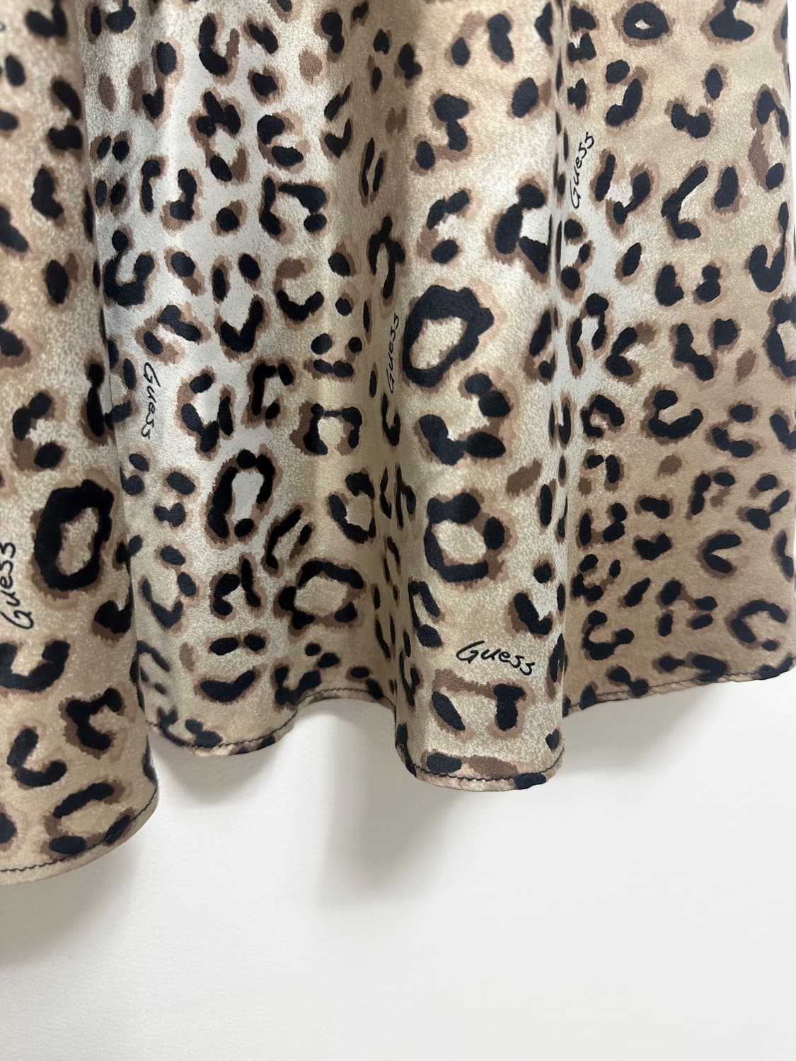 게스 갸루 호피 슬립 원피스 상품이미지3