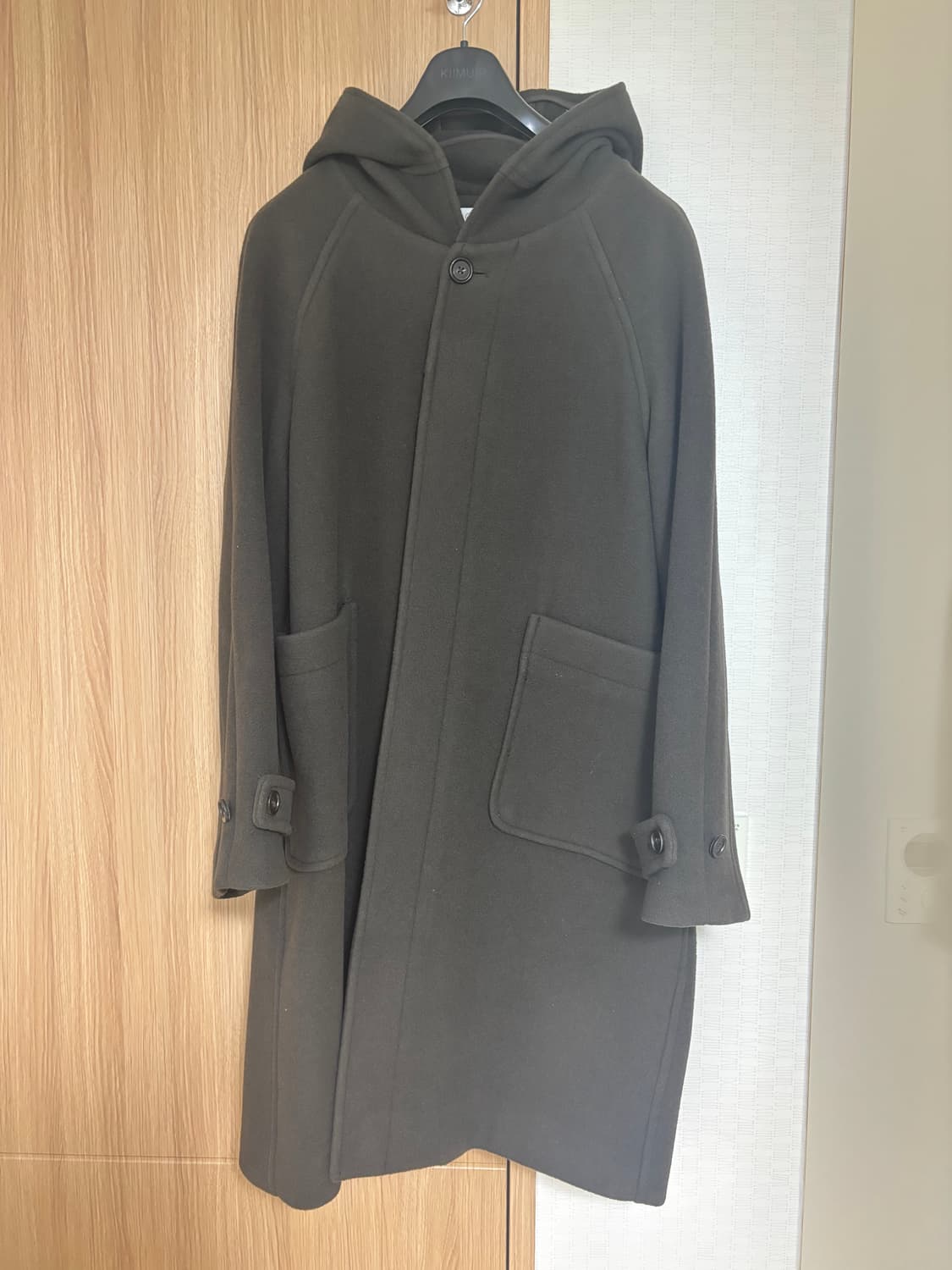 노드아카이브 캐시미어 후드 코트 1사이즈 브라운  상품이미지3