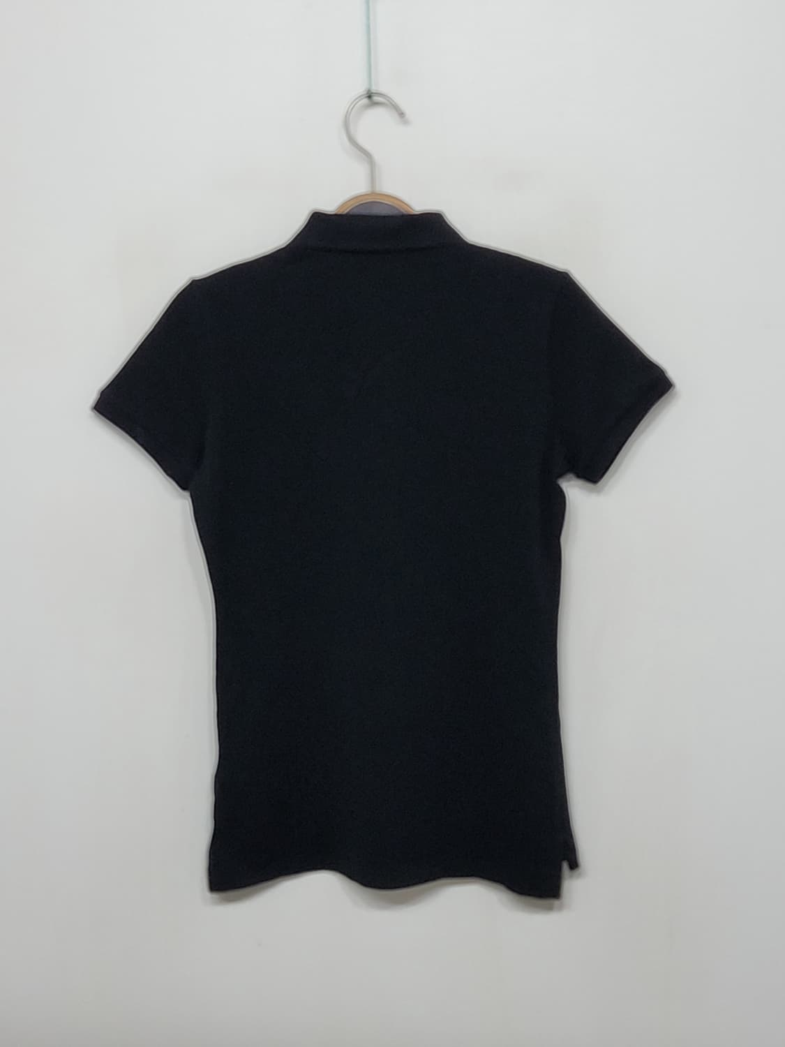 (S) 랄프로렌 폴로 반팔 카라티 블랙 스판 로고티셔츠 상품이미지6