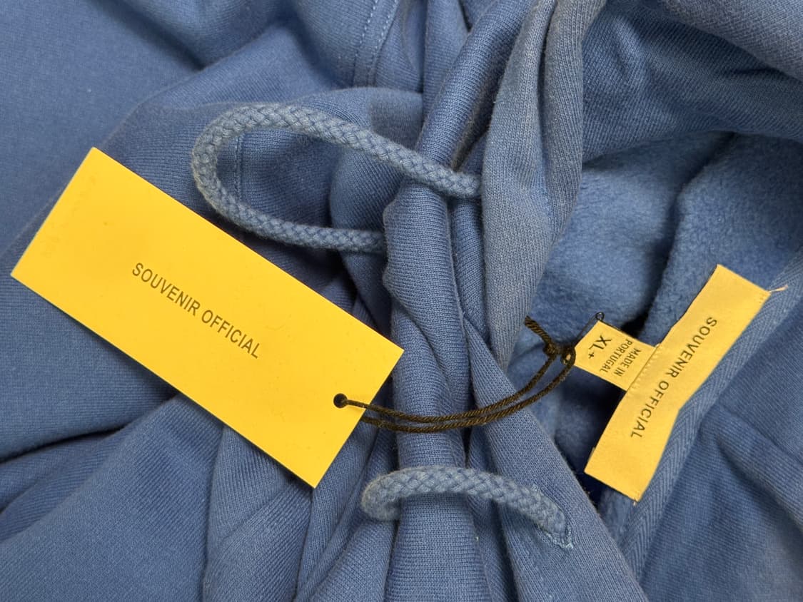 [XL] 수베니어오피셜 후드 블루 새상품 상품이미지3