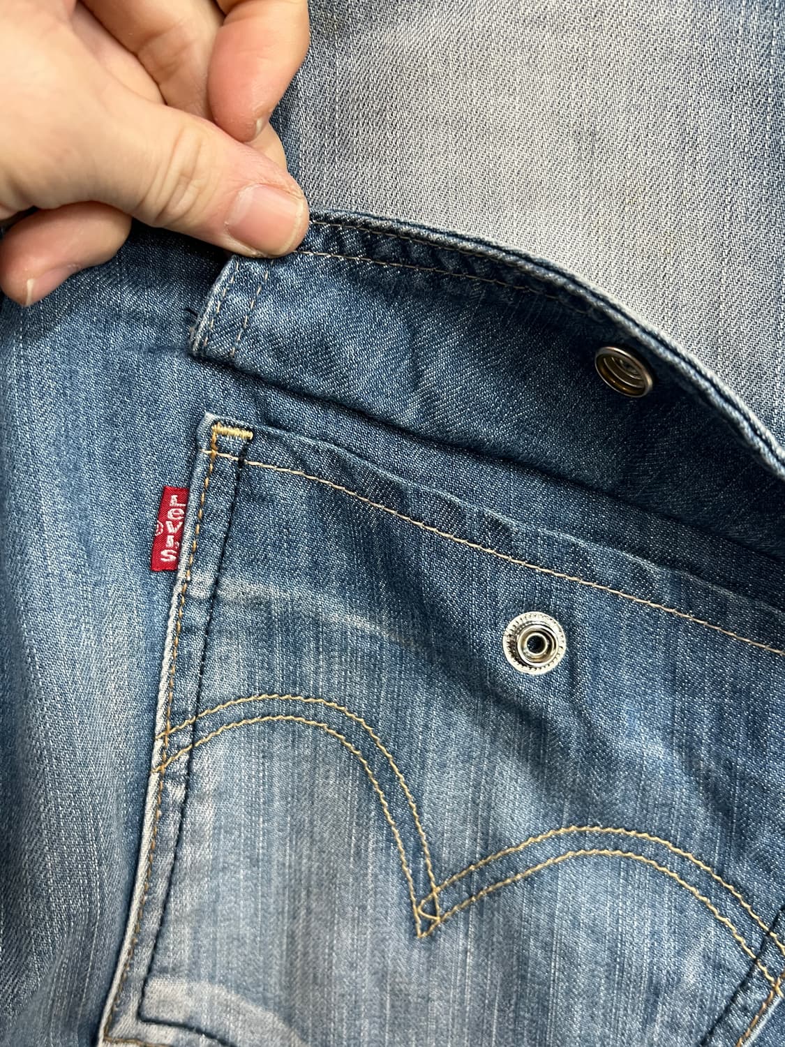 Levis 리바이스 엔지니어드 진스 부츠컷 루즈핏 데님 팬츠 상품이미지3