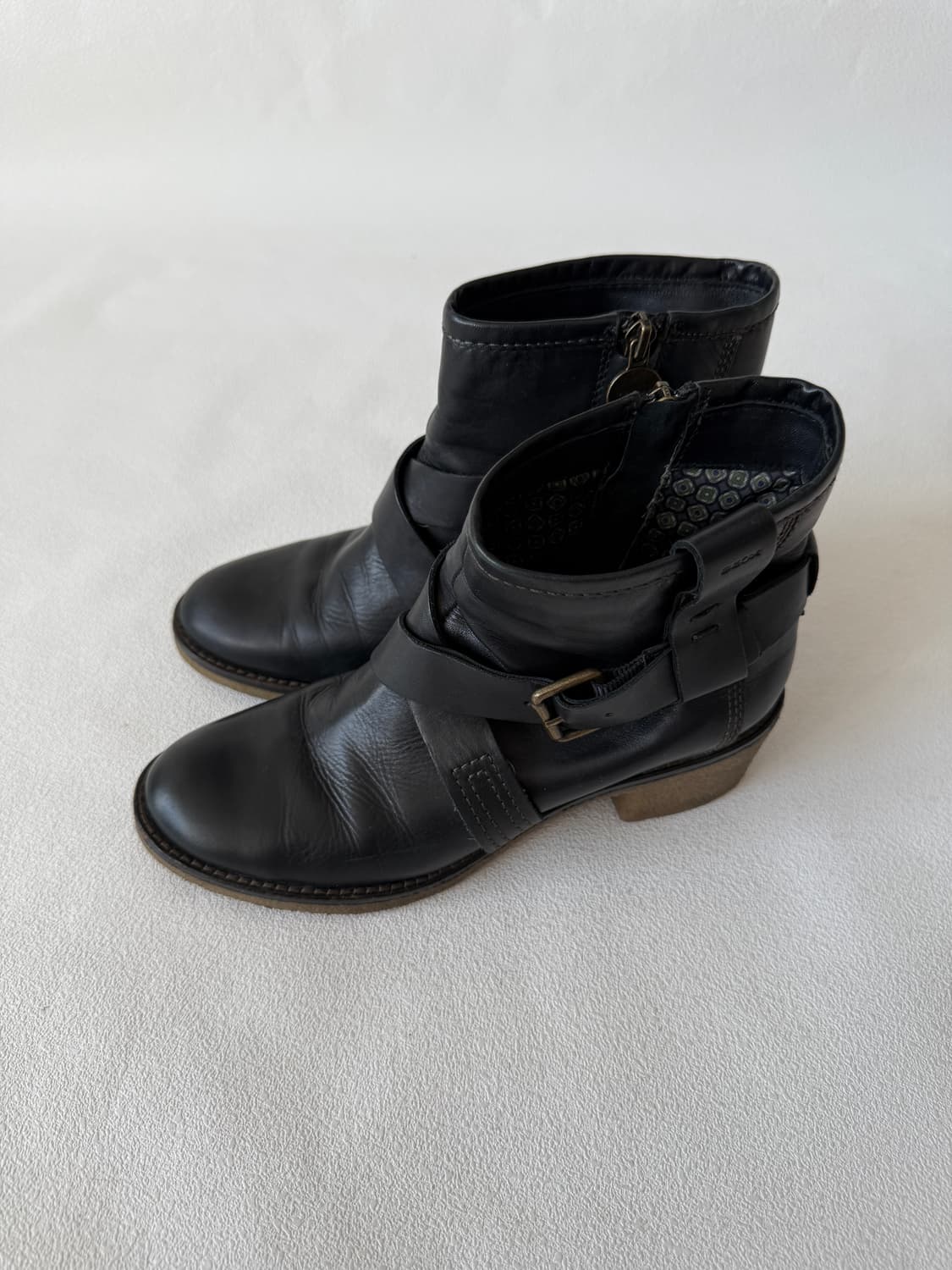 [EU38]제옥스(GEOX) 이탈리안 레더 벨크로 부츠 상품이미지4